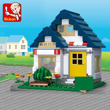 

204Pcs My Gym SimCity Large Scene City Building Blocks Sets Enlighten DIY Friends Bricks Educational Toys For Children