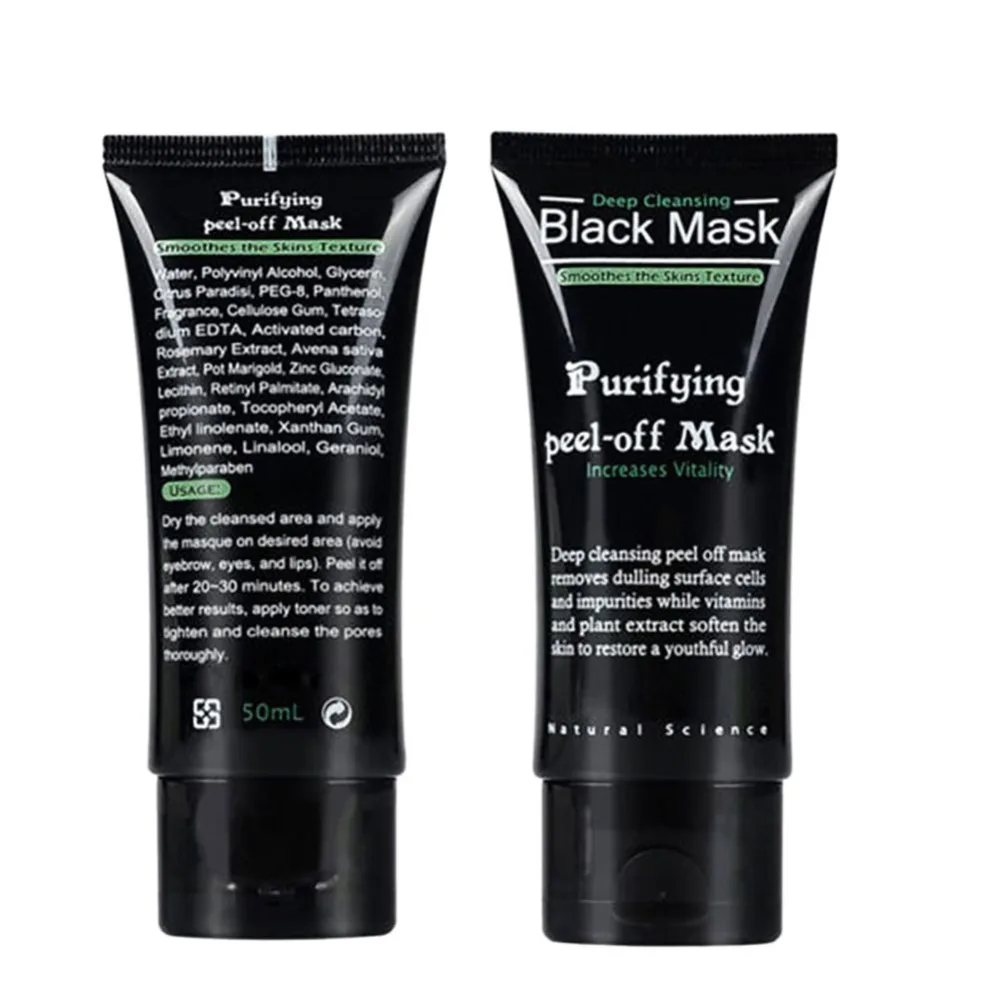 Blackhead Masks Remove Facial Masks Deep Cleansing Purifying Peel Off Black Nud Facail Face black Mask