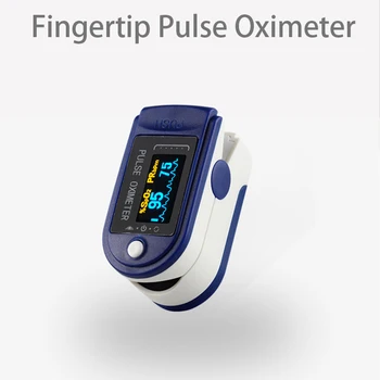 

Infrared Fingertip Pulse Oximeter Portable Blood Oxygen SpO2 Monitor with Lanyard Household Digital Fingertip pulse Oximeter