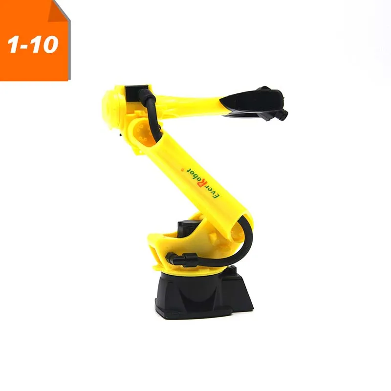 

1:10 scale Taiwan Industrial robot model Robotic arm kid teaching toy Factory mechanical device Collection gift souvenir display
