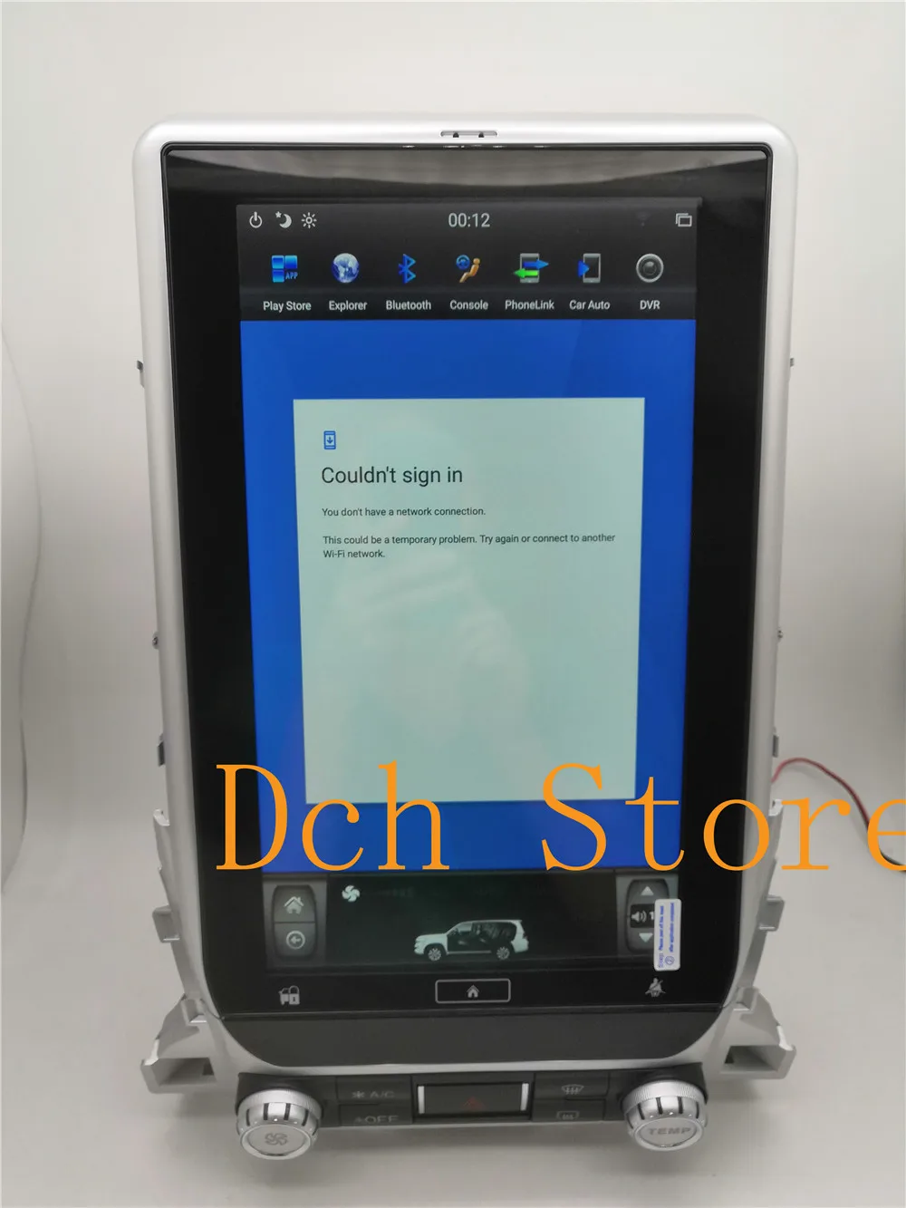 Best 13.6 inch Vertical tesla style Android 8.1 Car DVD GPS Navigation for TOYOTA LAND CRUISER LC200 2016 2017 2018 radio px6 carplay 22