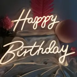 Panneau lumineux Led en néon personnalisé, luminaire décoratif d'intérieur, idéal pour un anniversaire, un Bar, un Pub, un Restaurant ou une fête 