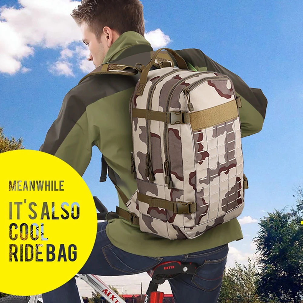1 шт. 25L Тактический Рюкзак Molle, армейский военный Штурмовой Рюкзак, походная охотничья походная Беговая сумка