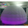 Outdoor Advertising Inflatable Dome Party Tent,5m Diameter White Inflatable Led Tent For Wedding 3