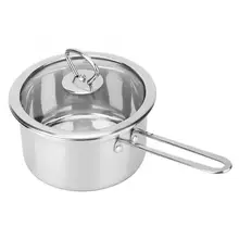 Многоцелевой кухонная посуда горячий горшок бытовой многофункциональный нержавеющей стали утолщенная емкость для молока кастрюля суп судно с крышкой сковородки