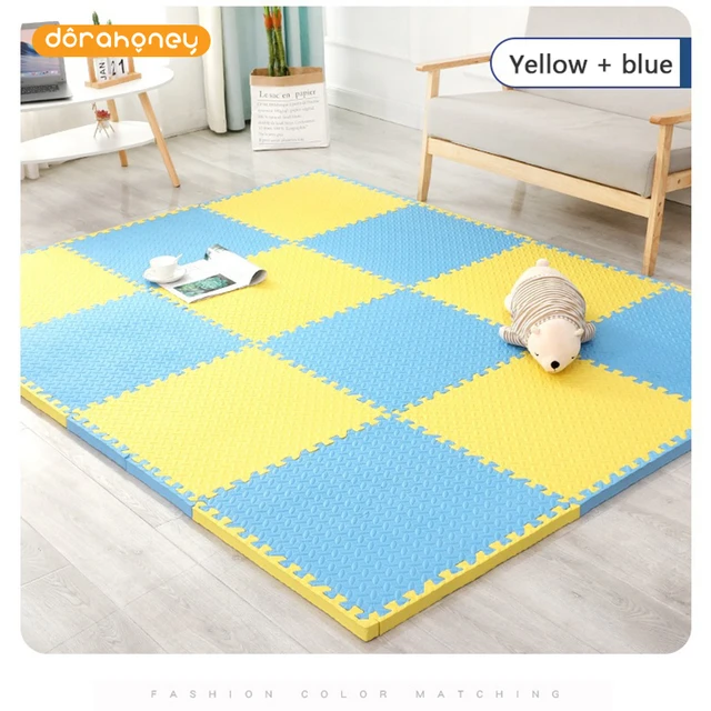 Baby Puzzle Foam Mat Play Mat Kids Interlocking Exercise Tiles Rugs Floor  Tiles Toys Carpet Soft Carpet Climbing Pad EVA 1CM