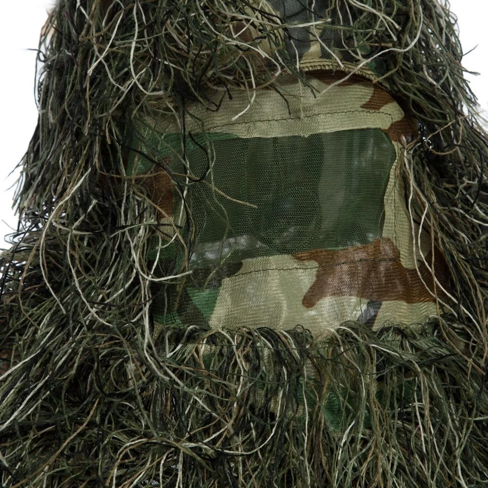 Тактическая охотничья одежда Ghillie костюм военная армейская 3D камуфляжная одежда для снайперского прицела крепление птичий скрытие уличная стрельба