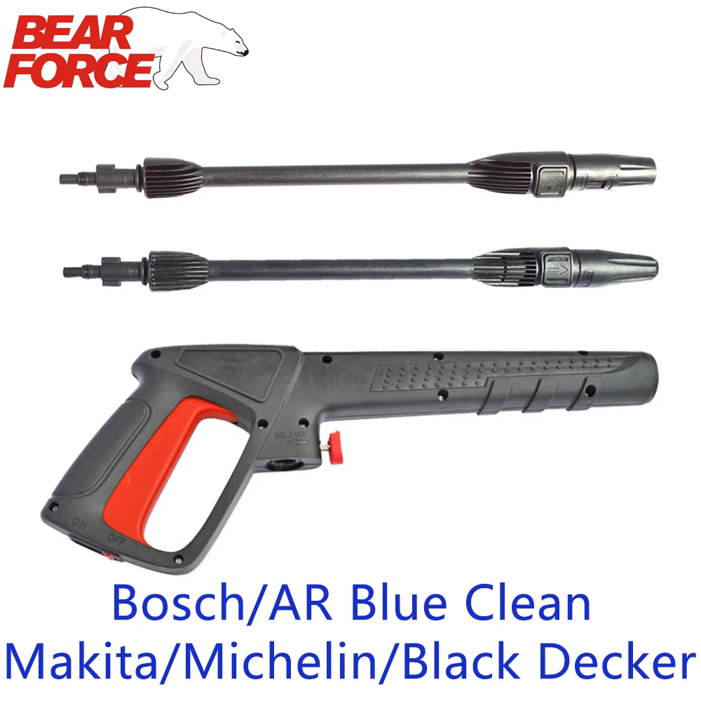 Pressure Washer Spray Gun Car Washer Jet Water Gun Nozzle For Ar Blue Clean Black Decker Bosch Michelin Makita Pressure Washer Weapon Weapon Gunweapon Cleaning Aliexpress