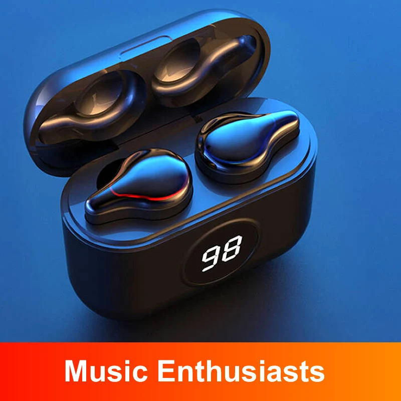 Беспроводные наушники Bluetooth 5 0 новые TWS HIFI с сабвуфером DJ басовая гарнитура для