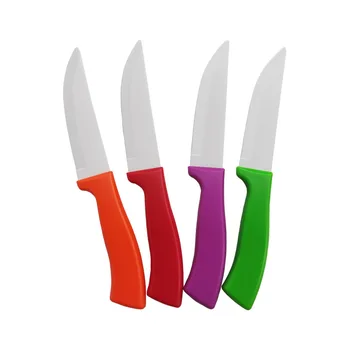 

Customized Steak Knife with Ceramic Blade to Easly Cut Meat Never Sharpener Kitchen Knives Set and Safe for Food Made in China