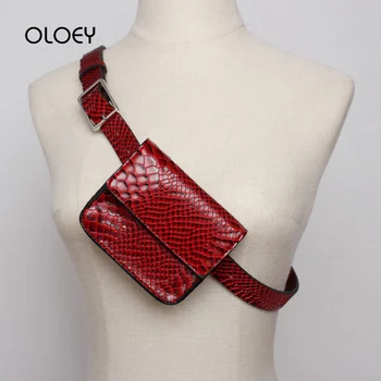 

Women Waist Bag New Fanny Packs Pu Leather Belt Bag Travel Crossbody Chest Bags Soild Color Small Phone Pouch Sac de taille Sac