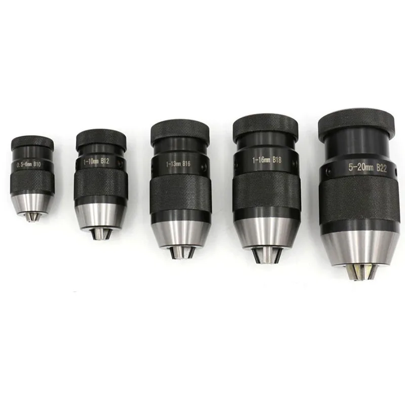 Hot B18 1-16mm Self Tighten Keyless Drill Chuck & MT2-B16 Arbor for Lathe MK2 Fits Almost All Drilling Lathes | Инструменты