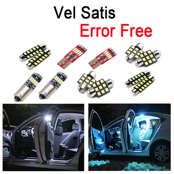 

17pc x 100% canbus Error Free Car LED bulbs Interior Reading dome Light Kit For Renault Vel Satis (2002-2009)