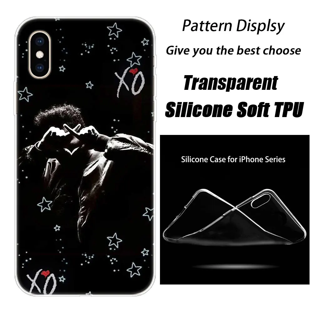 Горячий Starboy выходные дни XO Мягкий силиконовый чехол для Apple iPhone 11 Pro XS MAX X XR 7 8 Plus 6 6s Plus 5 5S SE Модный чехол