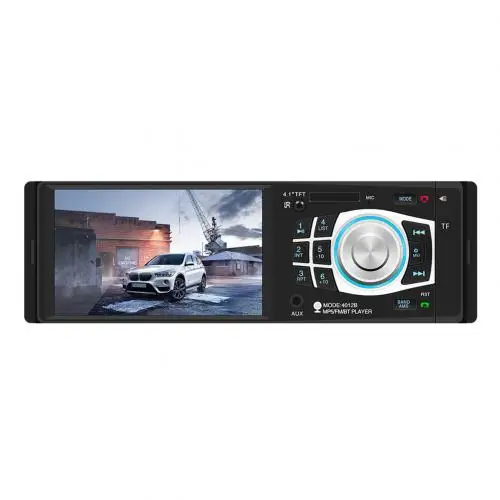 Автомагнитолы 4012B 1Din Автомагнитола " HD Авторадио мультимедийный плеер сенсорный экран Автомагнитола MP5 Bluetooth USB TF FM камера - Цвет: No Camera