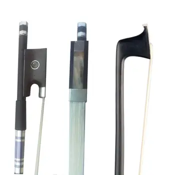 

5pcs of blue string 4/4 Violin Bow Carbon Fiber Violin Bow Ebony Frog For Violin For Beginners & Students Violin Accessories