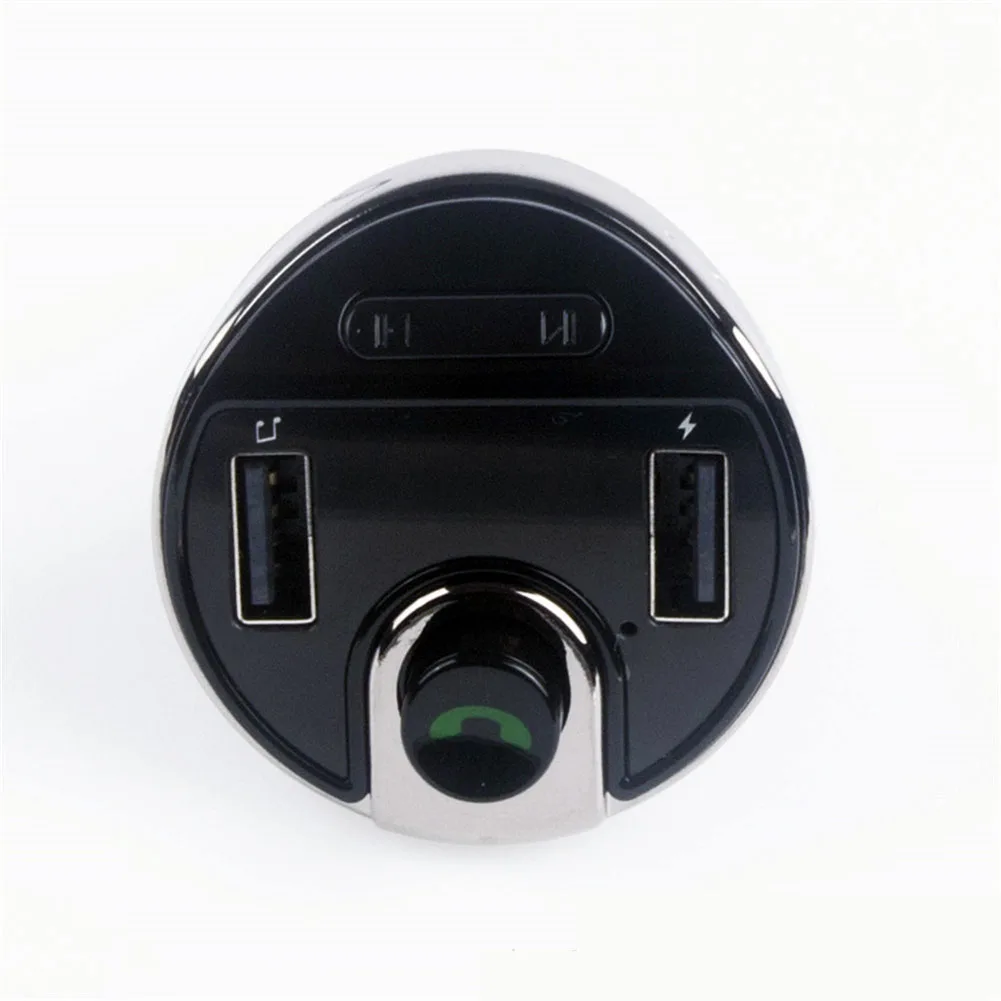 Bluetooth, двойной USB, fm-передатчик, универсальный, TF карта, стабильный адаптер, автомобильный комплект, аксессуары для громкой связи, быстрая зарядка, MP3, беспроводной