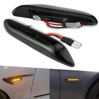 

2pcs Canbus Led Dynamic Side Marker Turn Signal Light Indicator Blinker Lamp Signal Lamp for BMW E90 E91 E92 E93 E60 E88 E82 E46