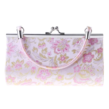 

WoMan Lady Evening Party Handbag Wedding Banquet Bridal Small Clutch Purse Bag