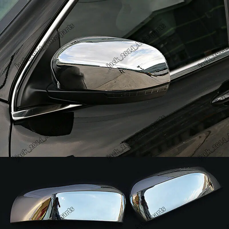 

Fit for Jeep Cherokee 2014 2015 2016 2017 2018 Chrome Side Rearview Mirror Cover mirror trim