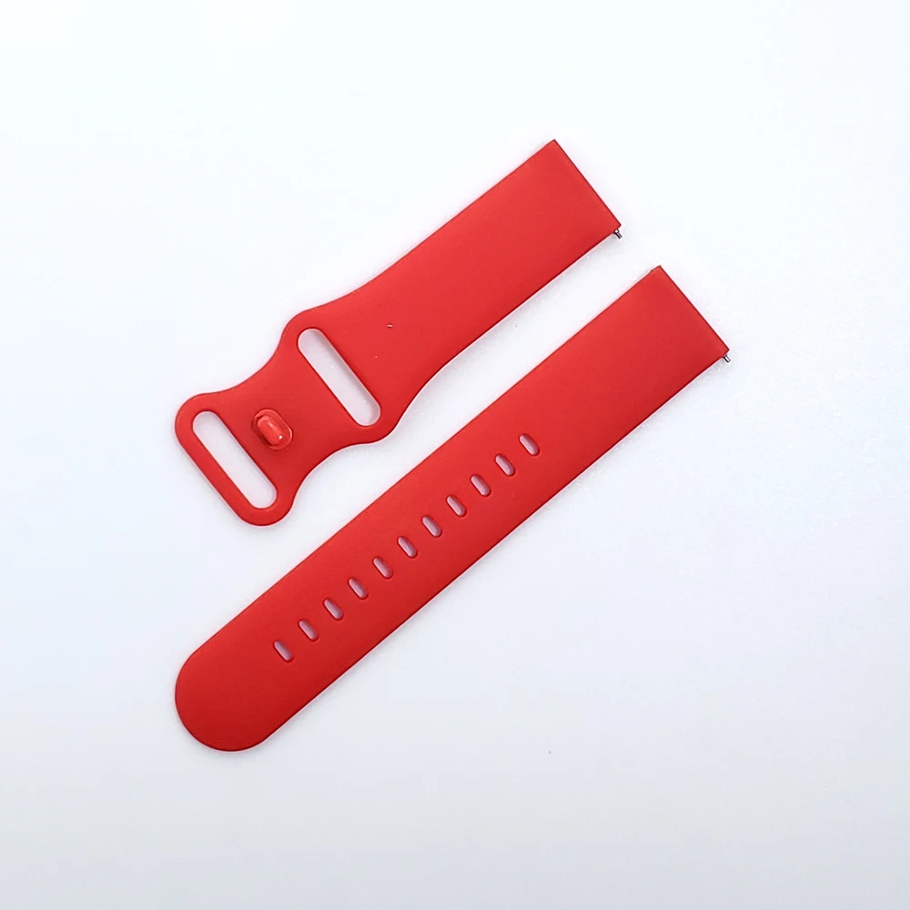 22mm Quick release Silicone Strap Band For Xiaomi Mi Watch Color sports edition Smartwatch Bracelet Watchband Wriststrap