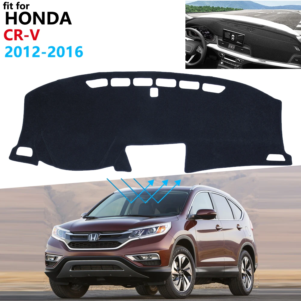 Защитная накладка на приборную панель для Honda CR-V RM1 RM3 RM4 2012 2013 2014 2015 2016 CRV