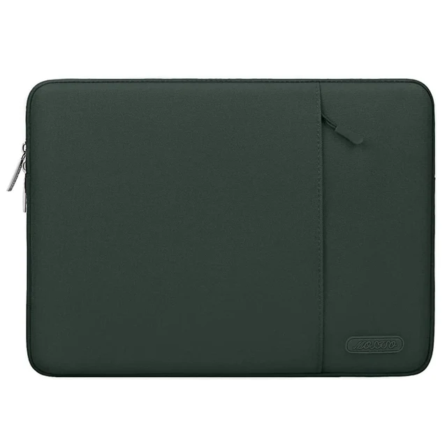 Laptop Bag Sleeve 13 14 15.6 inch Carrying Case For 2021 2020 Macbook Air Pro M1 Lenovo HP Dell Asus Acer Huawei Notebook Cover Ver Midnight Green