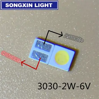 

Lextar 6V High Power LED Backlight 1.8 W 2W 3030 6 V Cool white 150-187LM PT30W45 V1 TV Application 3030 EMC 1000pcs
