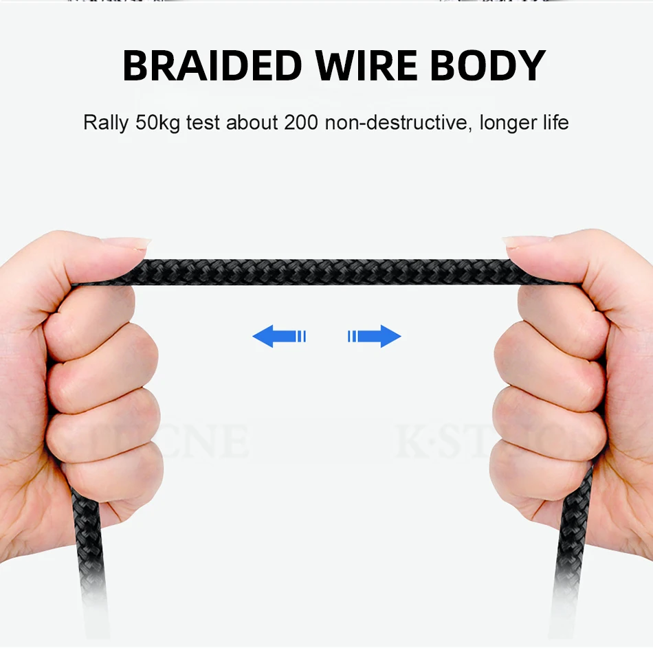 Micro USB кабель 2.4A нейлон Быстрая зарядка USB кабель для передачи данных для samsung S7 Xiaomi LG планшет Android мобильный телефон usb зарядный шнур