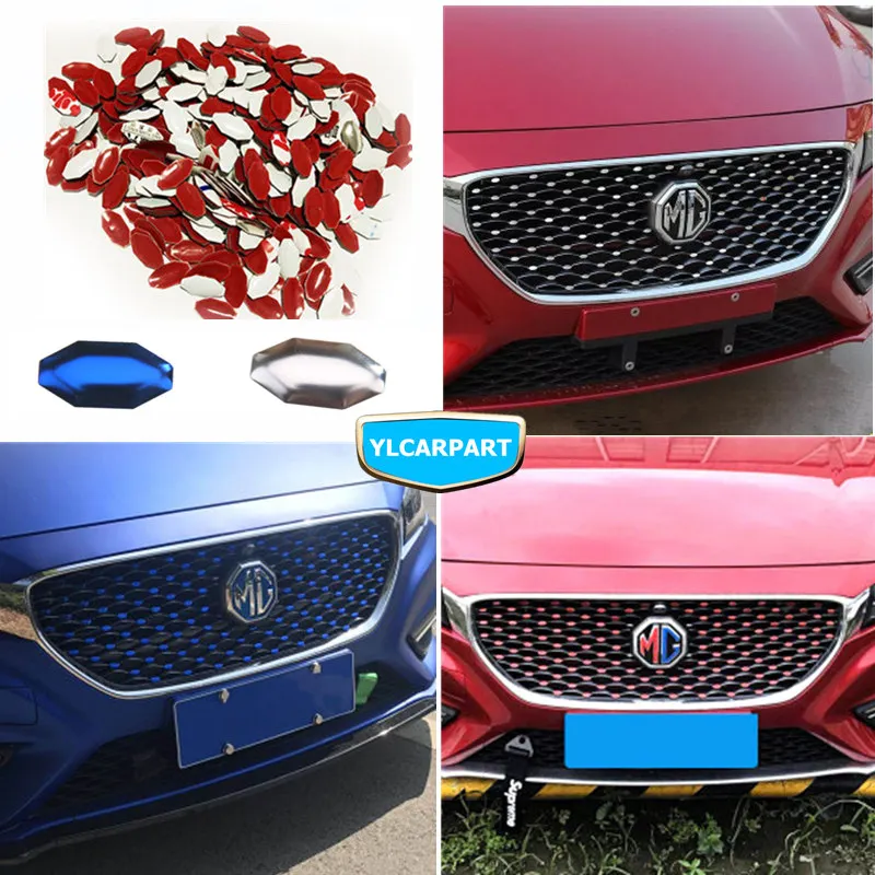 Для MG ZS, автомобильная средняя наклейка для решетки