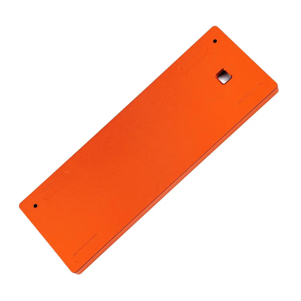 minila anodização cnc alu caso para teclado mecânico compatível poker