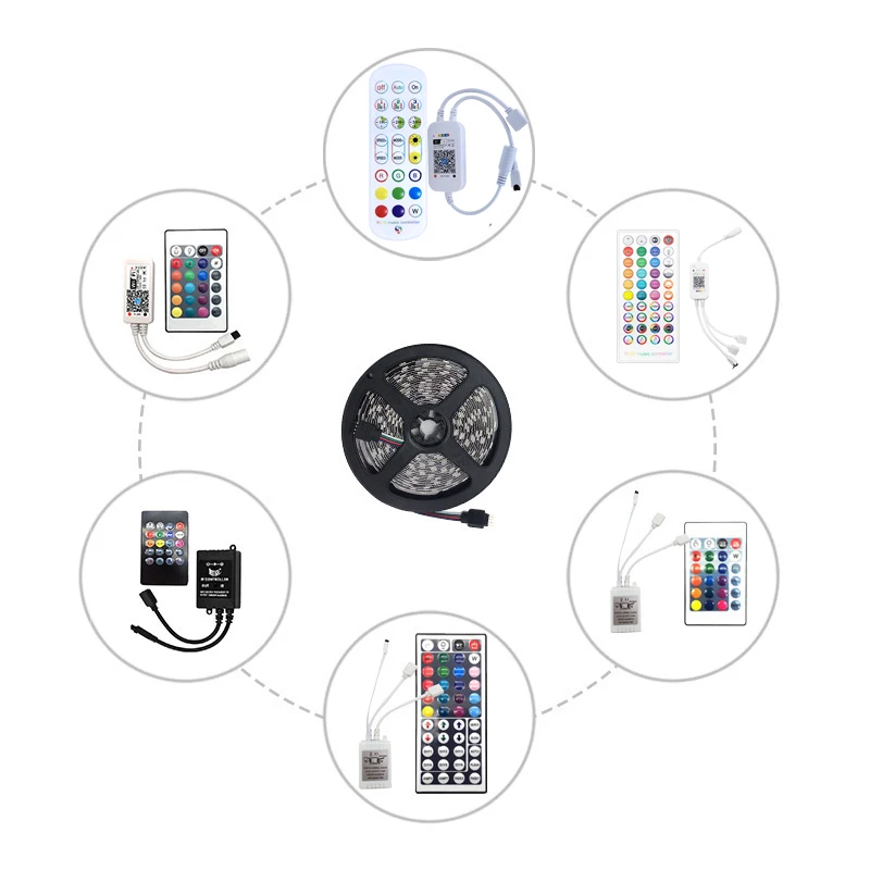 16 миллионов Цвета Wi Fi RGB / RGBW светодиодный Управление Смартфон музыкой и режим