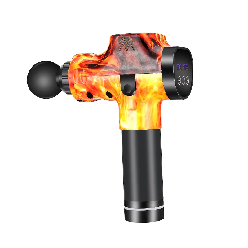 Muscle Stimulator Massage Gun Vibrating Deep Therapy Relaxation Fascia Gun Fitness Exercise Pain Relief Electric Massager