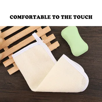 

Exfoliating Face Body Wash Cloths Towel Soft Weave Bath Cloth Exfoliating Scrub Cloth Massage Bath Clothfafa
