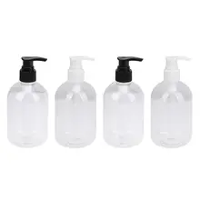 4 шт. практичные гели для душа бутылочки контейнеры для туалетных принадлежностей многоразовый контейнер для шампуня Бутылка для жидкости для дома и ванной комнаты