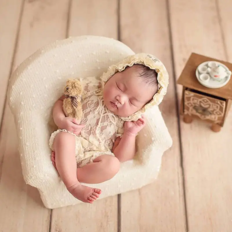 3 Pcs /set Newborn Photography Props Baby Posing Sofa Pillow Set Infant Photo Shooting Chair Decoration Fotografia Accessory