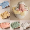 Rabbit Fur For Newborn Photography Props Blankets Baby Photo Shoot Accessories Blanket Photoshoot Memories Backdrop Flokati ► Photo 1/6