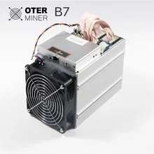 Antminer B7 96KH/s 528 Вт с 750 Вт PSU Asic Tensority Miner BTM лучше чем Antminer S9 S11 S15 A9 Z9 A9 M10