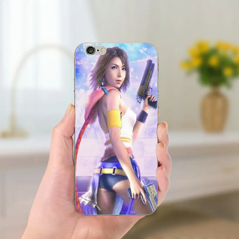 Модный Final Fantasy Noctis для iPhone 8 7 6 6S Plus X 5 5S SE 5C 4 Coque Shell модный силиконовый мягкий чехол для телефона из ТПУ