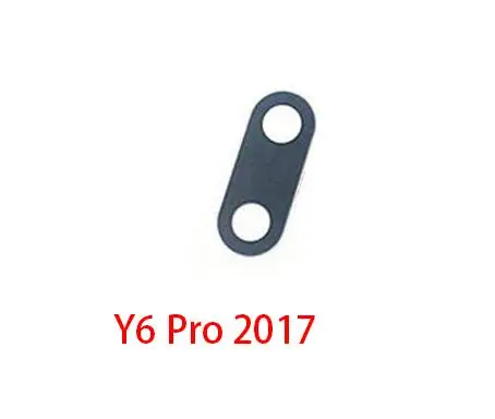 Новая стеклянная крышка для задней камеры для huawei Y5 Y6 Y7 Pro Y9 Prime P Smart с клейкой наклейкой - Цвет: Y6 Pro 2017