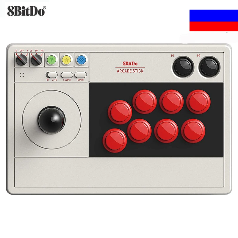 Аркадная палочка 8bitdo для окнового переключателя с настройкой карты кнопок и