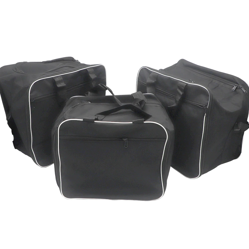 For BMW R1200GS Adv Black Inner Bags R 1200 GS adventure WATER-COOLED 2013- Motorcycle Luggage Bags