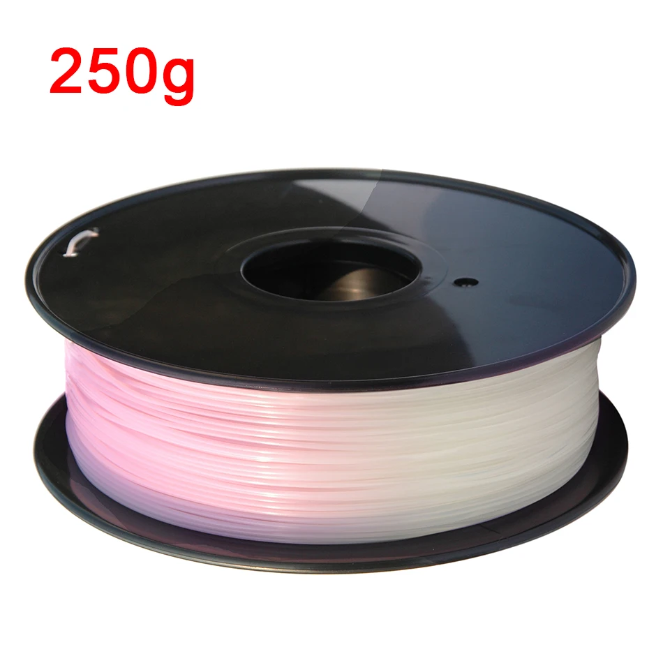3D Printer PLA Filament Color Change With UV Light 1.75mm White to Pink/Yellow/Blue 3D Printing Plastic Material 3D Pen Filament pla abs filament 3D Printing Materials