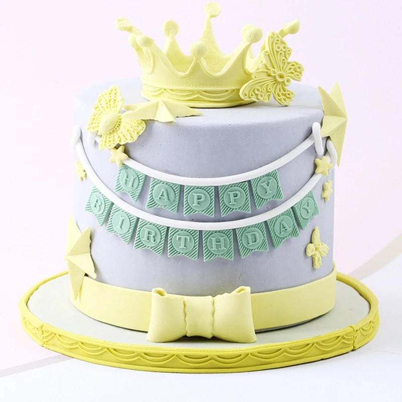 Moule En Silicone Pour Decoration De Gateaux Forme De Couronne 3d Chocolat Forme De Bonbon Outils De Decoration Aliexpress