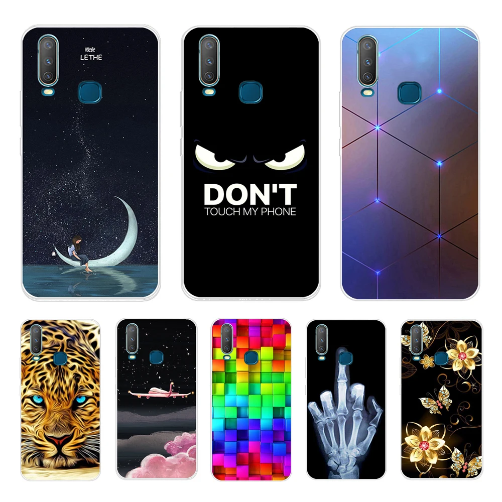 Vivo Y12 Silicon Phone Case Silicone Cover Vivo Y17 Vivo Y11 Back