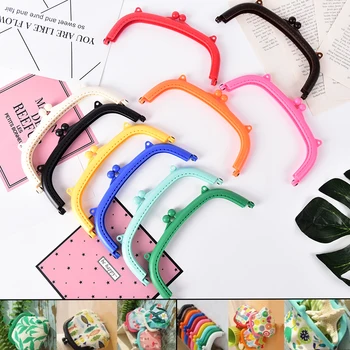 

1pcs Hot Style Kiss Clasp Arch for Bags 16cm Accessories DIY Cute Useful Handbag Handle Clutch Coin Purse Frame
