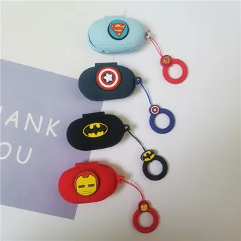 

Cartoon Silicone Earphone Case for Samsung Galaxy Buds/Buds+ Wireless Bluetooth Headset Cover With Finger ring For Galaxy Buds+