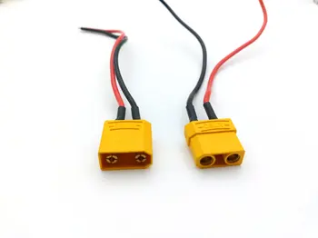

10set XT90 Battery Male Female Connector Plug with Silicon 16 AWG Wire Hot 20cm