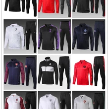 Спортивный костюм psg bayerned Топ Манчестерский inter AC city arsenal ювентуз Юнайтед тоттенхамс на молнии куртка Джерси