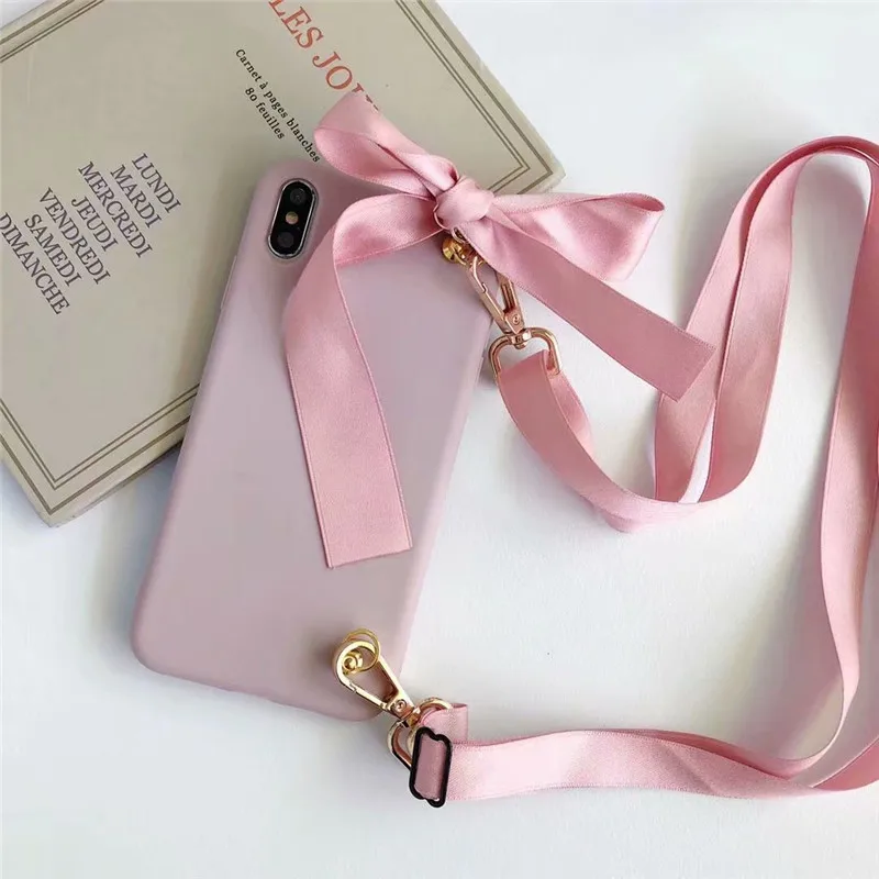 Модный чехол для телефона с ремешком для iPhone XS MAX 11 Pro XR X 6 6s 7 8 Plus, мягкий силиконовый чехол с ремешком - Цвет: Style  1